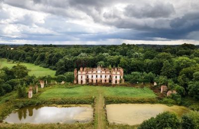 Zámok na predaj Słobity, województwo warmińsko-mazurskie:  Dron