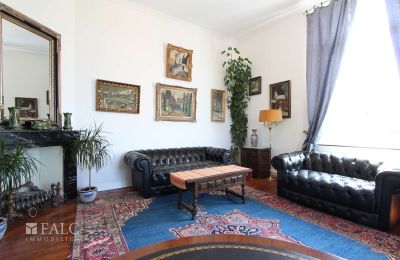 Zámok na predaj Fays, Wallonie, Wohnzimmer im 1.OG des zweiten Traktes