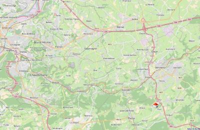 Zámok na predaj Fays, Wallonie, Lageplan