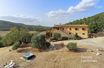 Vidiecky dom na predaj Sarteano, Toscana:  RIF 3005 Blick auf Anwesen