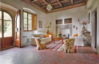 Historická vila na predaj Firenze, Toscana:  Obývacia izba