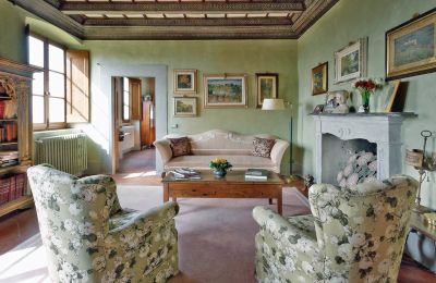 Historická vila na predaj Firenze, Toscana:  Obytný priestor