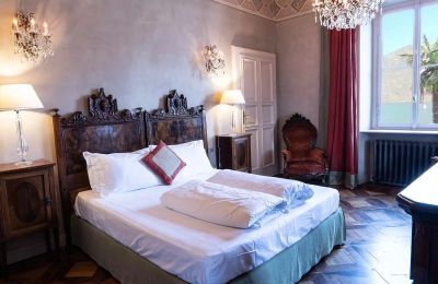 Historická vila na predaj Cannobio, Piemont:  Spálňa