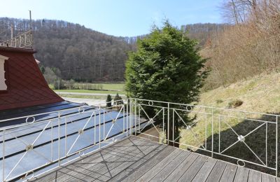 Historická vila na predaj 72574 Bad Urach, Baden-Württemberg, Blick vom Balkon