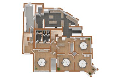 Historická vila na predaj 72574 Bad Urach, Baden-Württemberg, Grundriss EG