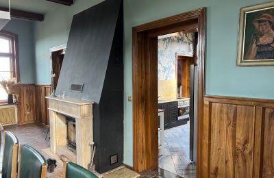 Historická vila na predaj Chmielniki, województwo kujawsko-pomorskie, Obývacia izba