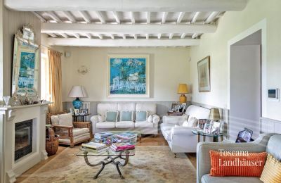 Vidiecky dom na predaj Manciano, Toscana:  RIF 3084 Wohnbereich mit Kamin