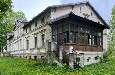 Zámok na predaj Stradzewo, Pałac w Stradzewie, województwo zachodniopomorskie, Veranda
