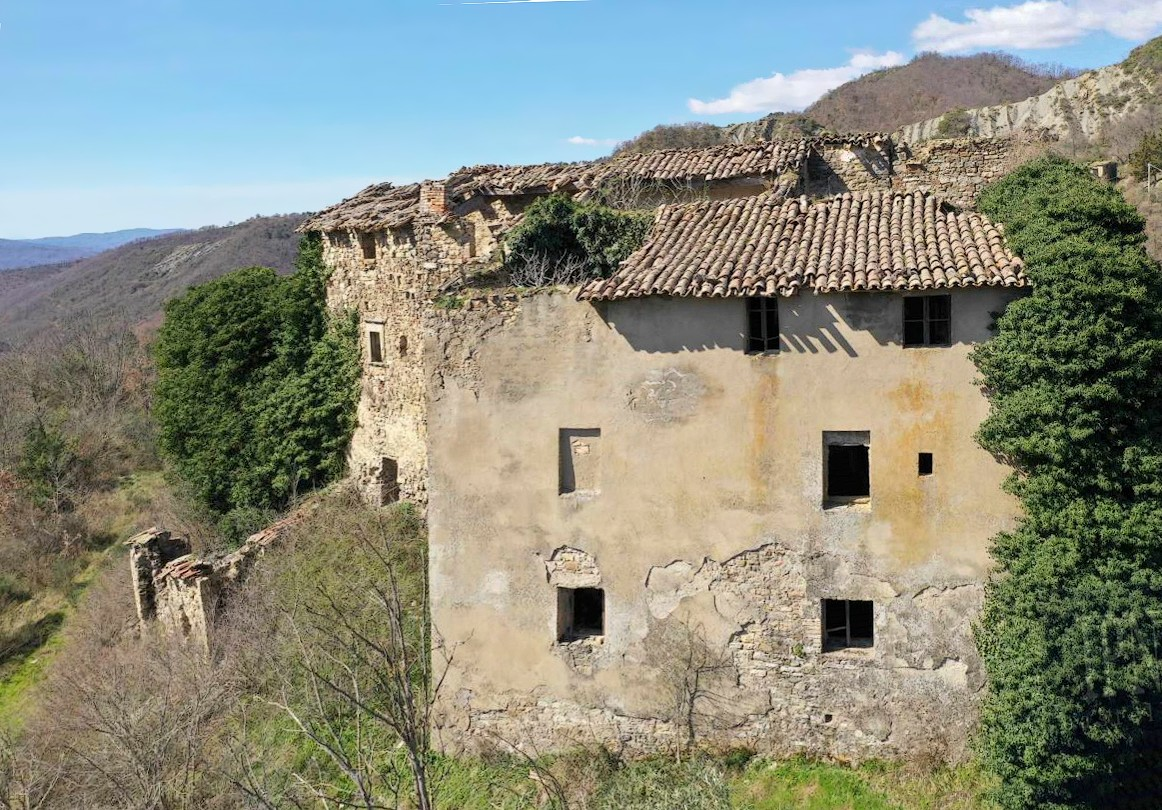 Fotky Časť bývalej pevnosti v severnej Umbrii