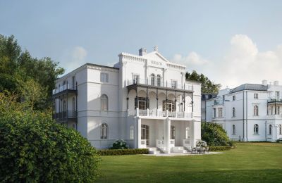 Byt na zámku na predaj 18209 Ostseeheilbad Heiligendamm, Prof.-Dr.-Vogel-Str. 12, Mecklenburg-Vorpommern:  Villa Hirsch Ansicht aus Nord-Ost