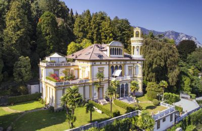 Historická vila na predaj Baveno, Villa Barberis, Piemont:  Exteriérový pohľad