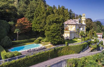 Historická vila na predaj Baveno, Villa Barberis, Piemont:  