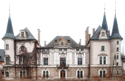 Zámok na predaj Bożków, Palac Wilelma von Magnis 1, województwo dolnośląskie, Pohľad zboku