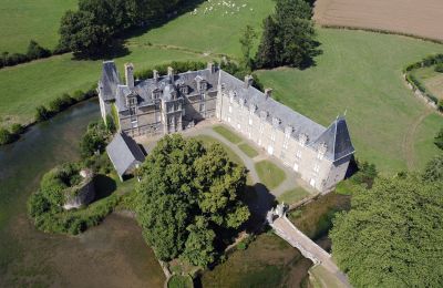 Zámok na predaj Le Mans, Pays de la Loire:  Dron