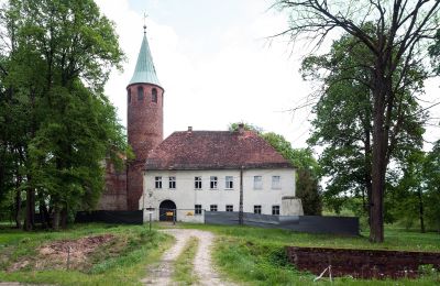 Hrad na predaj Karłowice, Zamek w Karłowicach, województwo opolskie, Pohľad z prednej strany