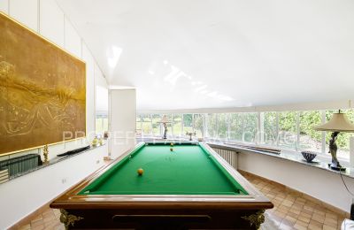 Historická vila na predaj Griante, Lombardsko, Billiards room
