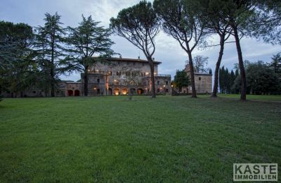 Kaštieľ na predaj Buonconvento, Toscana, Zámocký park