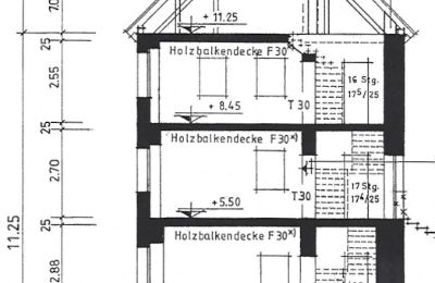 Meštiansky dom na predaj 53945 Blankenheim, Nordrhein-Westfalen, Schnitt Haupthaus