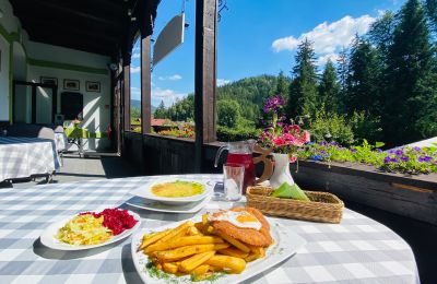 Historický objekt na predaj Kowalowa, województwo dolnośląskie, Taras restauracyjny front