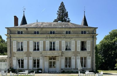 Zámok na predaj Stred-Val de Loire, Pohľad zo zadnej strany