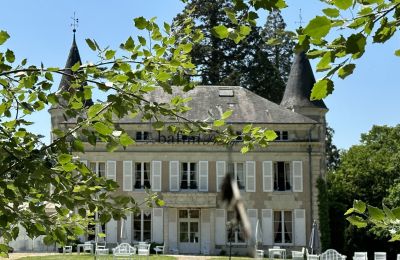 Zámok na predaj Stred-Val de Loire, Pohľad zo zadnej strany