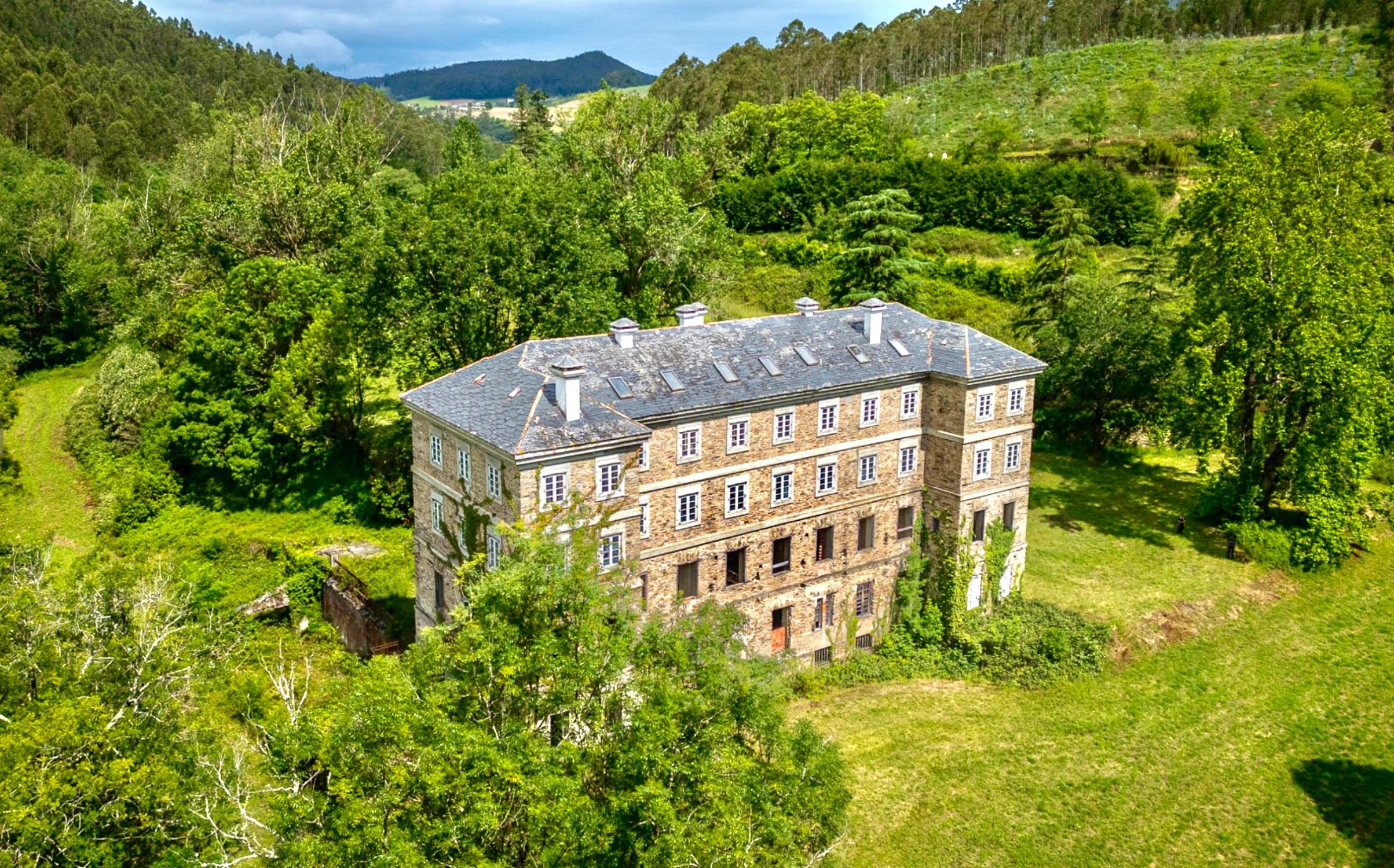 Fotky Casona (veľká vila) v Astúrii na jedinečnom mieste