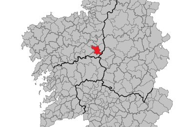 Vidiecky dom na predaj Melide, Cabazás, Galícia, Mapa