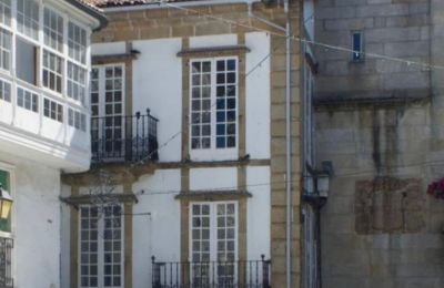 Kaštieľ na predaj Pontedeume, Calle Real, Galícia, Fachada