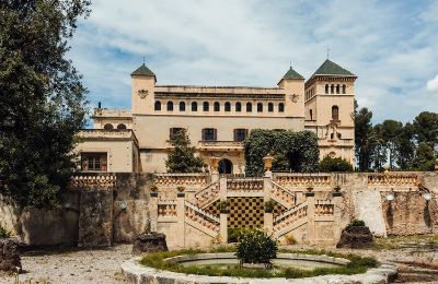 Zámok na predaj Santa Oliva, Katalánsko, Záhrada