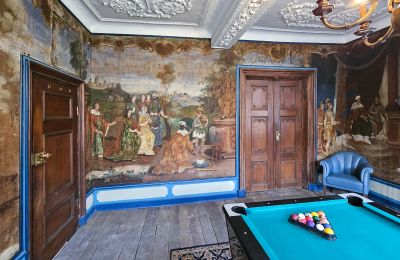 Zámok na predaj Astenet, Wallonie, Billardtimmee /Tapetenzimmer "Salomon " 