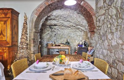 Meštiansky dom na predaj Rosignano Marittimo, Toscana, Jedáleň