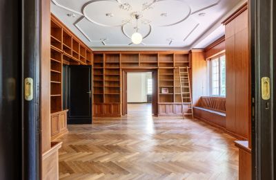 Historická vila na predaj Charlottenburg-Wilmersdorf, Westend, Berlin, Knižnica