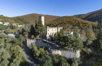 Hrad na predaj Croci di Calenzano, Toscana, Okolie nehnuteľnosti