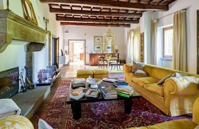 Hrad na predaj Vicchio, Toscana, Obývacia izba