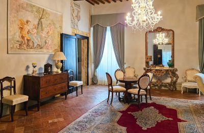 Historická vila na predaj Montecalvoli, Toscana, Salón
