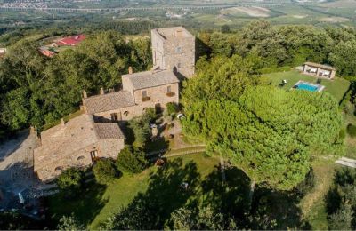Kaštieľ na predaj 05014 Castel Viscardo, Umbria, Fotografia Drona