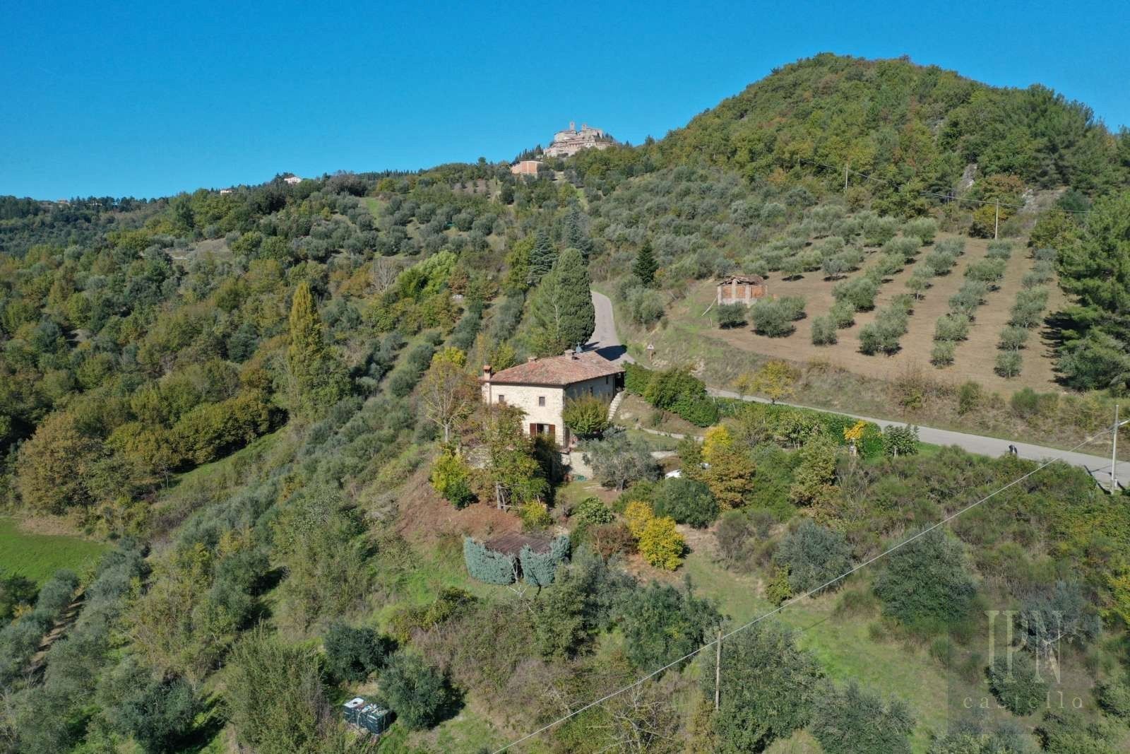 Fotky Terrace Valley View - Farmhouse in Monte Santa Maria Tiberina