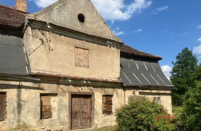 Historická vila na predaj Przecław, województwo lubuskie,, Pohľad z prednej strany