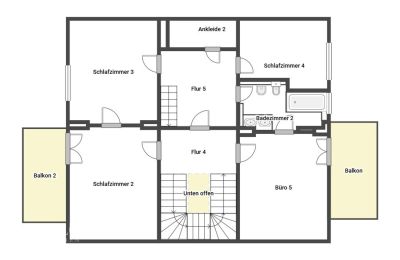 Historická vila na predaj Bonn, Nordrhein-Westfalen, 2. Etage