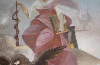 Historická vila na predaj Faido, Ticino, affresco