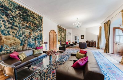 Zámok na predaj 4693 Desselbrunn, Horné Rakúsko, Der große Salon, ideal für herrschaftliche Empfänge ...