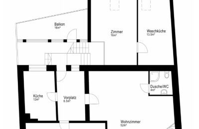 Nehnuteľnosť Frick, Pôdorys 2