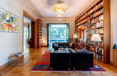 Historická vila na predaj Berlin, Matterhornstrasse  82, Bibliothek I Sichtachse 