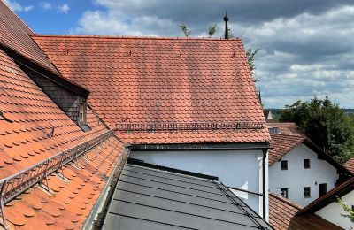 Zámok na predaj 84375 Kirchdorf am Inn, Hofmarkstraße 2, Bayern, Blick vom Turmzimmerchen auf das Kupferdach (evtl. Dachterrasse?)