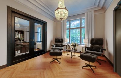 Historická vila na predaj Berlin, Ernst-Ring-Straße 2, Knižnica