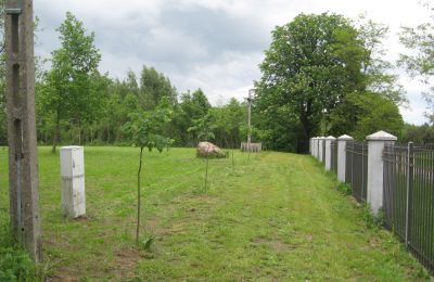Kaštieľ na predaj Mołomotki-Dwór, województwo mazowieckie, ogrodzenie