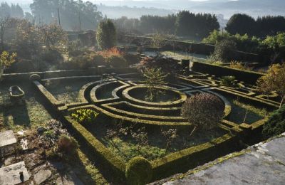 Kaštieľ na predaj Ortigueira, Galícia, Jardin estilo Frances
