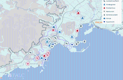 Historická vila na predaj Mallorca, Serra de Tramuntana, Cas Català, Baleárijské ostrovy, Lageplan