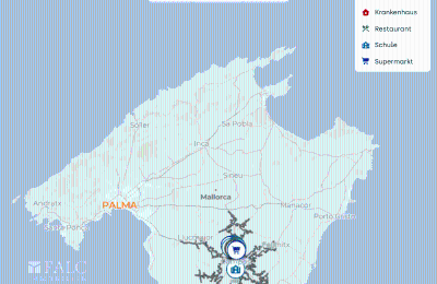 Mestský palác na predaj Campos, Baleárijské ostrovy, Karte Mallorca