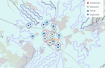 Mestský palác na predaj Campos, Baleárijské ostrovy, Standortkarte